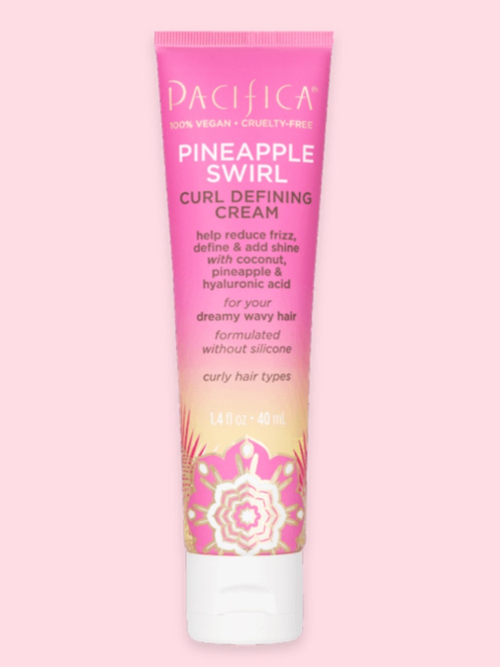 ✨NEW✨ Pacifica Pineapple Curls Curl Defining Cream Mini For Curly Hair, 1.4 Oz